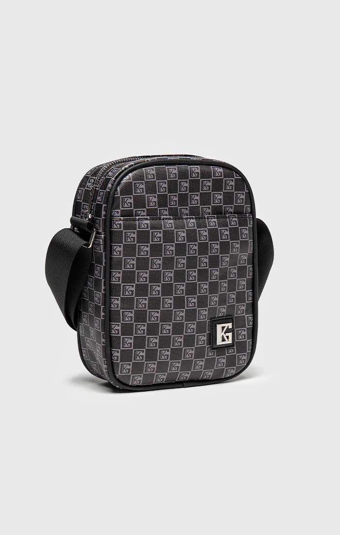 BOLSA TIRACOLO VERTICAL CINZENTA ID CLONE GIANNI KAVANAGH