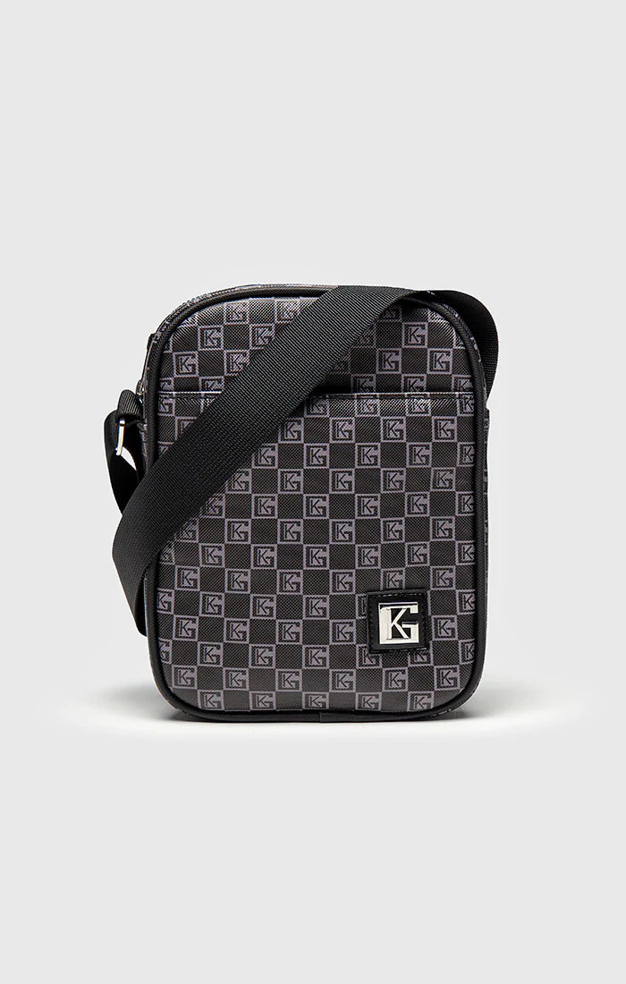 BOLSA TIRACOLO VERTICAL CINZENTA ID CLONE GIANNI KAVANAGH
