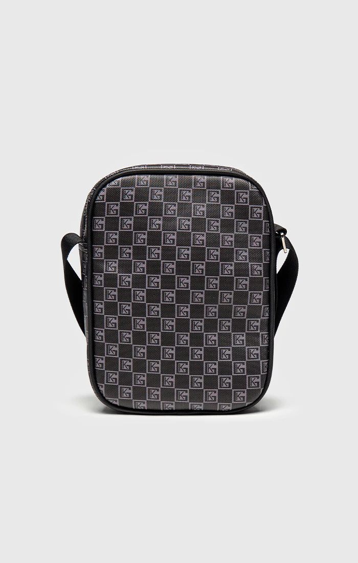 BOLSA TIRACOLO VERTICAL CINZENTA ID CLONE GIANNI KAVANAGH