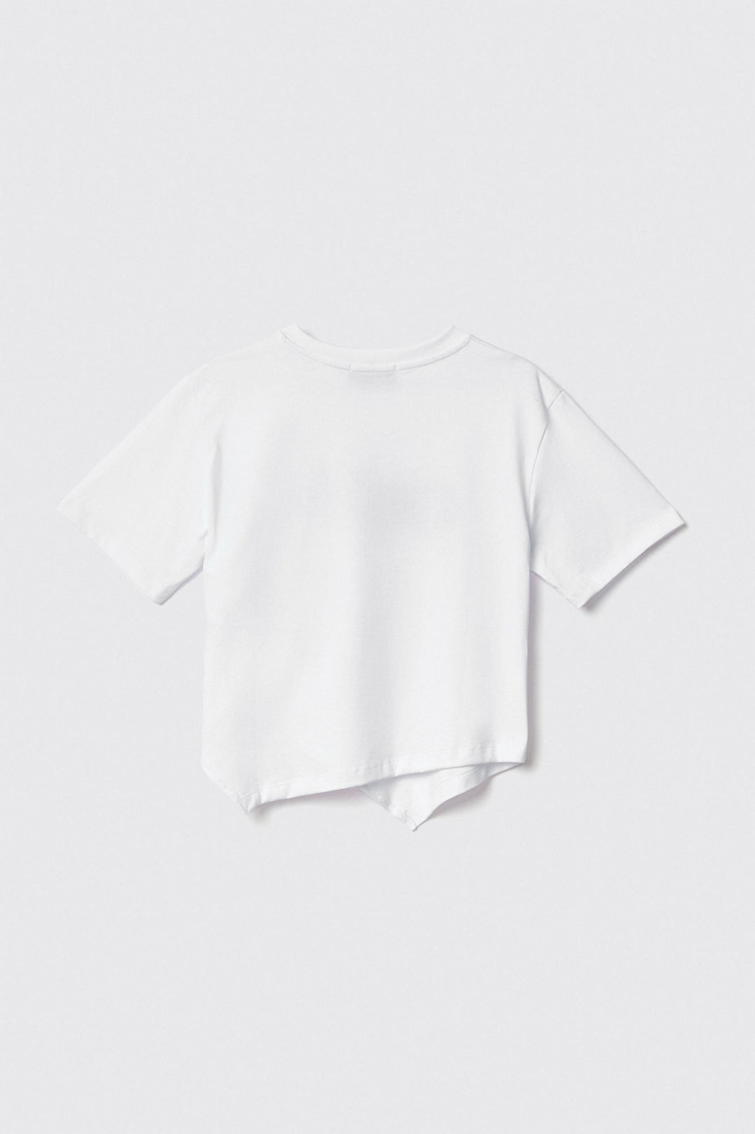 T-SHIRT BRANCA COM FRANZIDO GAELLE PARIS