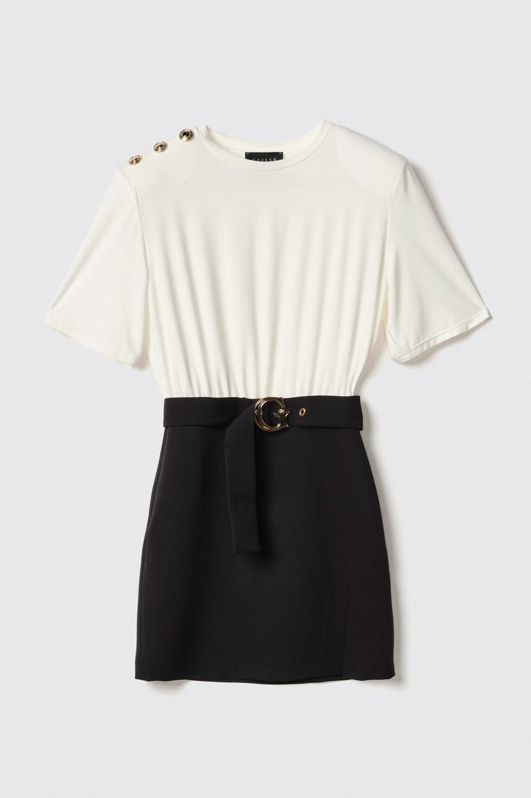 VESTIDO BICOLOR GAELLE PARIS