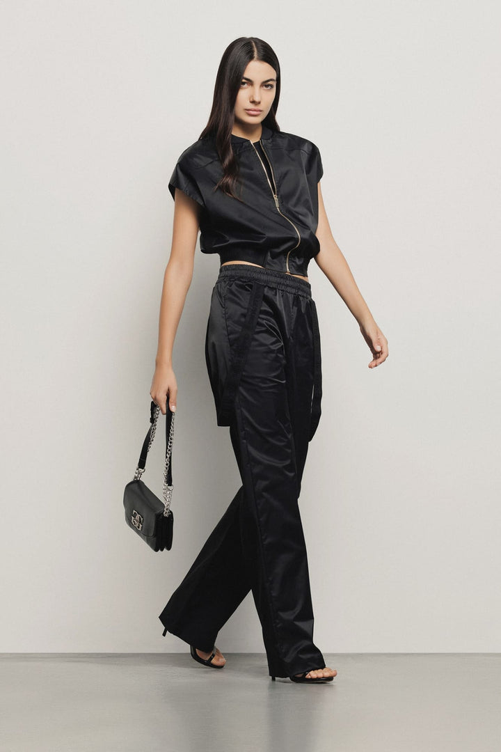 PANTALONA COM DETALHE FITA GAELLE PARIS