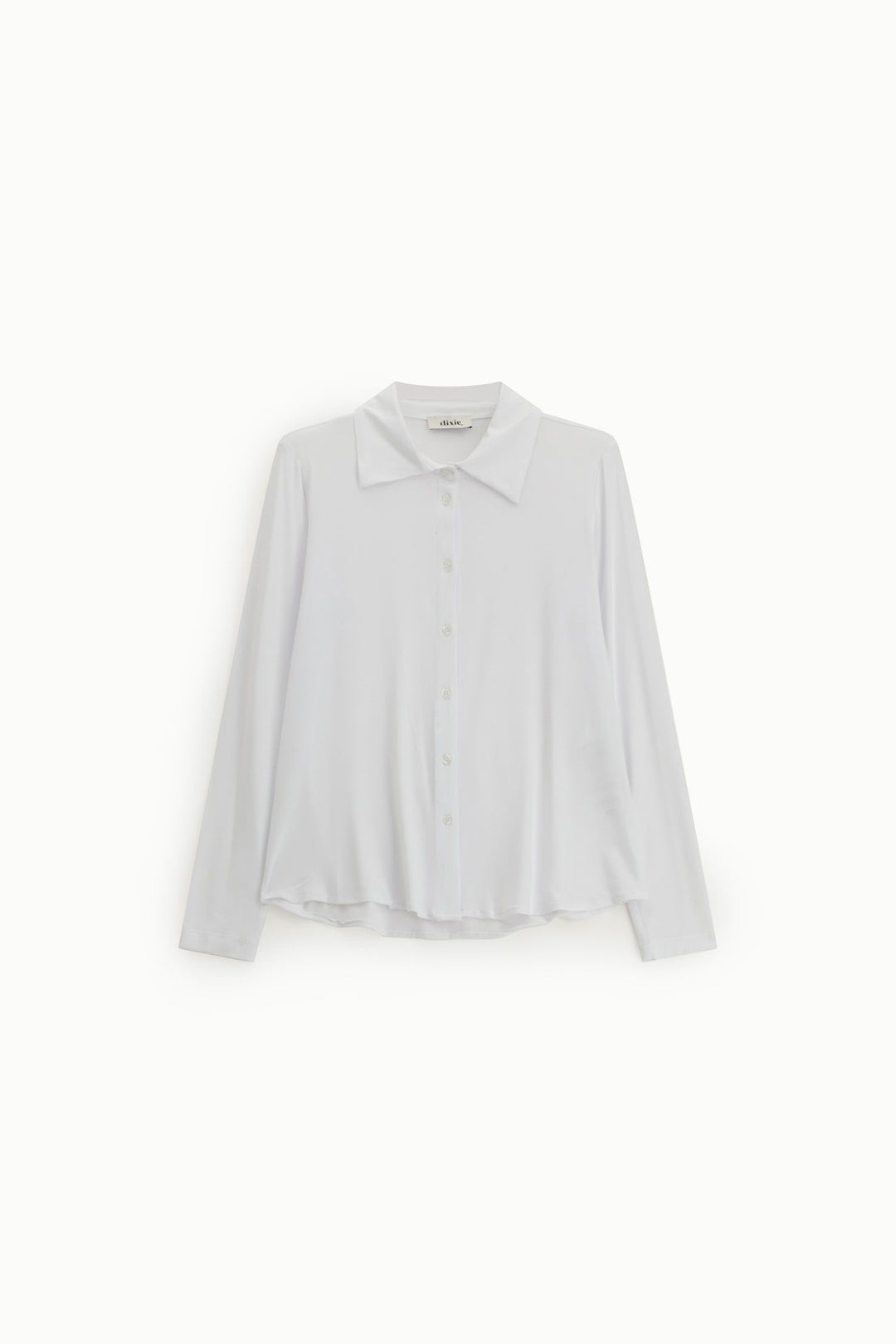 CAMISA BRANCA EM MALHA FLUIDA DIXIE