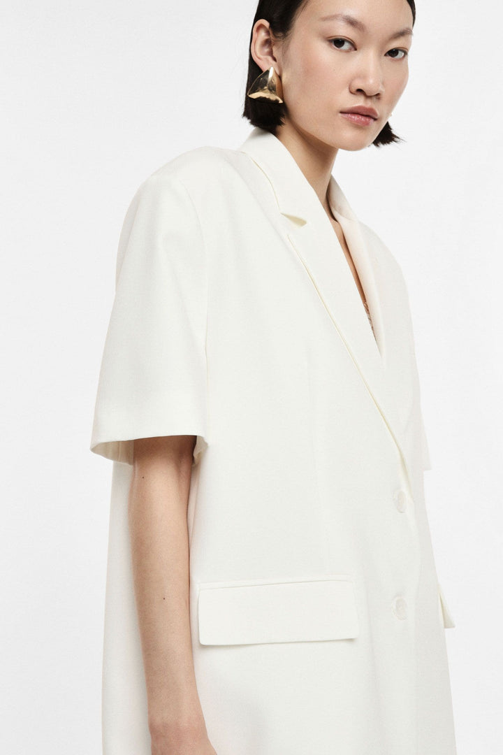 BLAZER BRANCO MANGA CURTA IMPERIAL