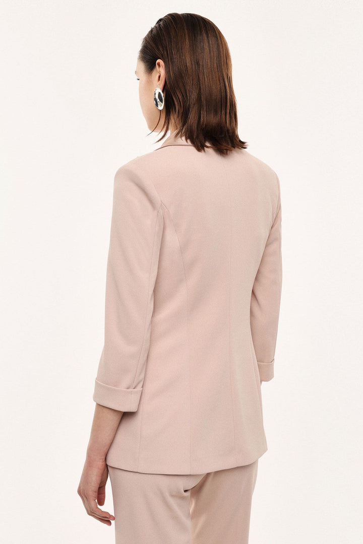 BLAZER DE ALFAIATARIA ROSA SECO IMPERIAL