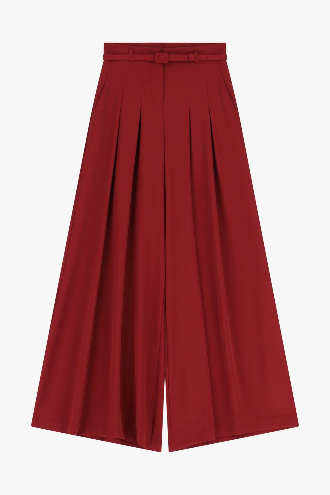 CALÇA COM PREGAS E CINTO IMPERIAL