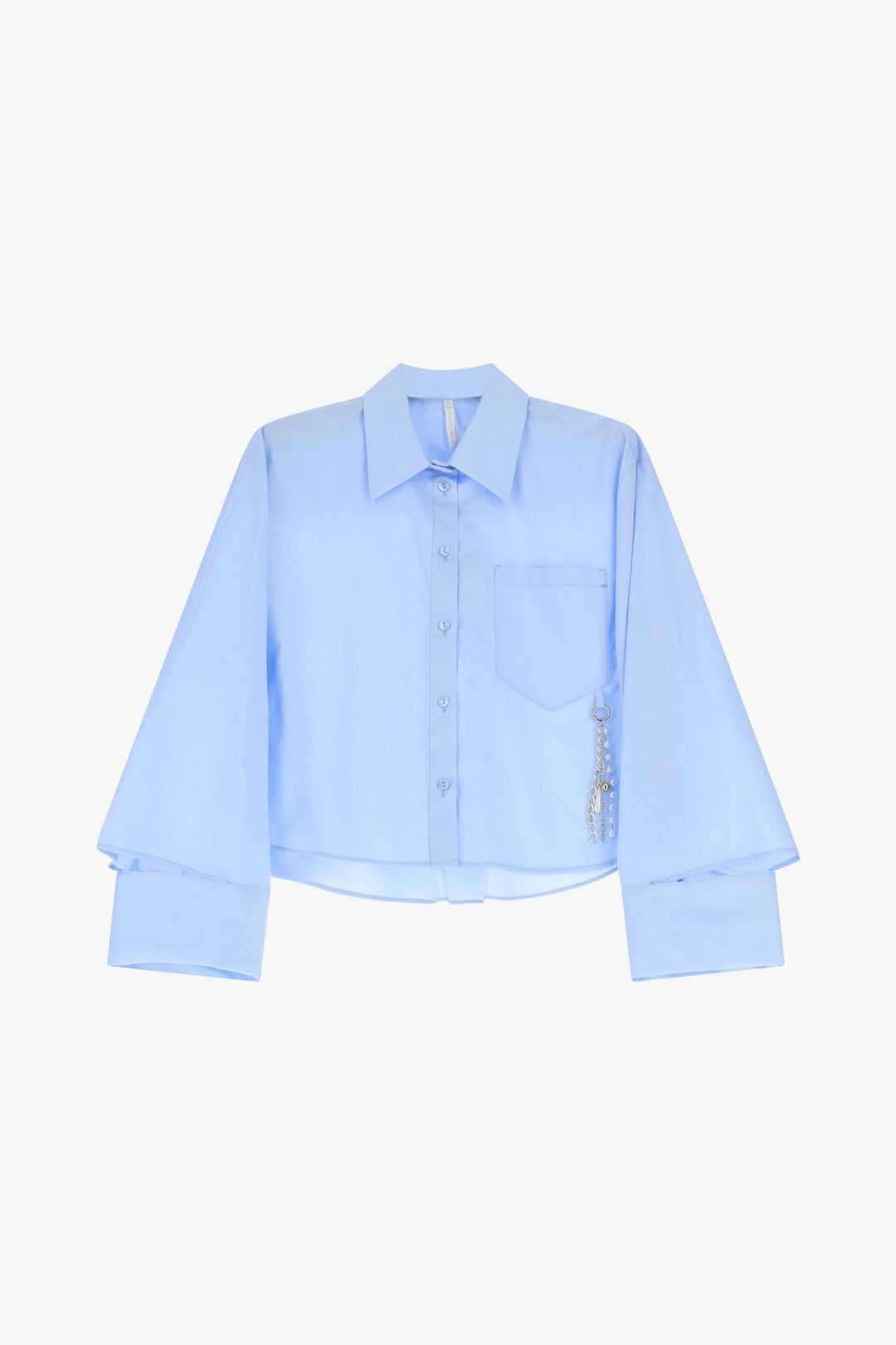 CAMISA AZUL COM PENDENTE IMPERIAL