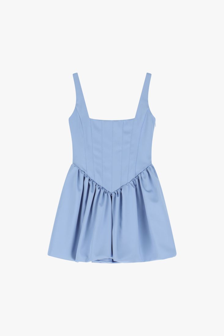 VESTIDO AZUL SAIA BALÃO IMPERIAL