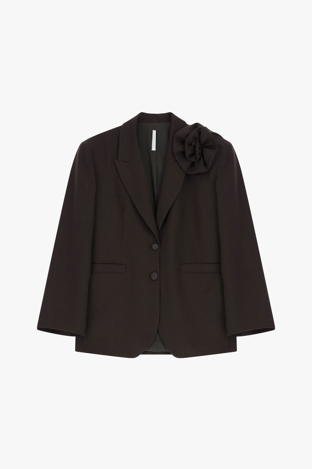 BLAZER PRETO COM FLOR APLICADA IMPERIAL