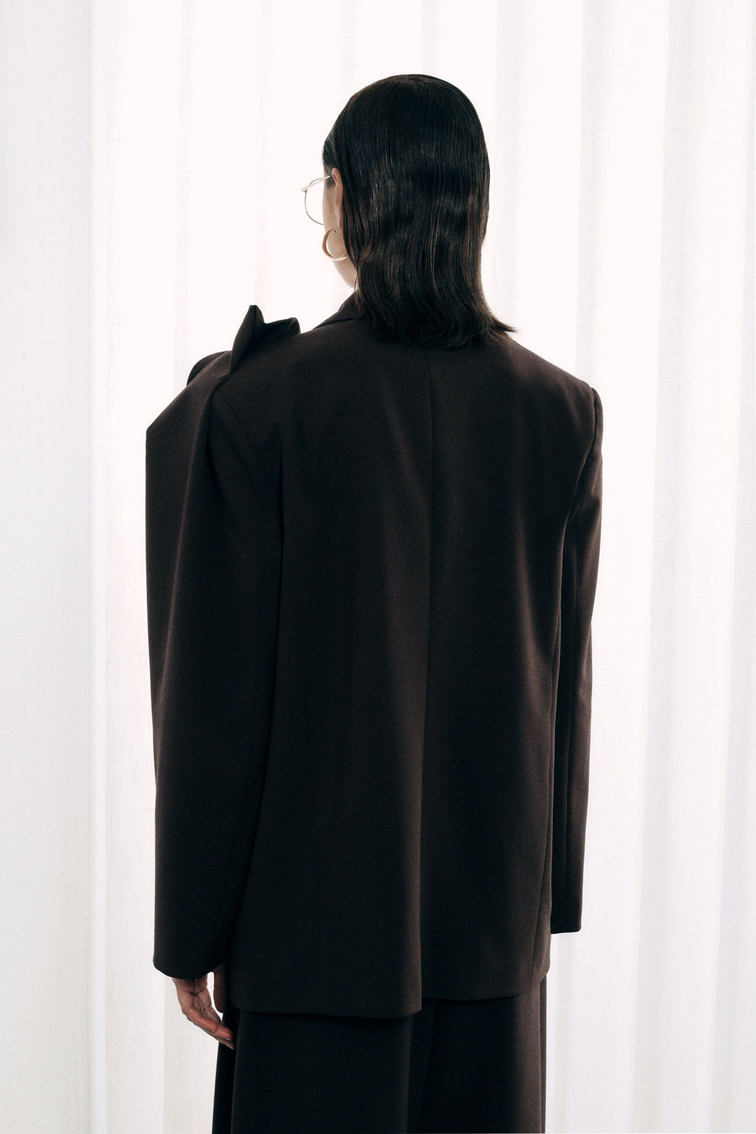 BLAZER PRETO COM FLOR APLICADA IMPERIAL