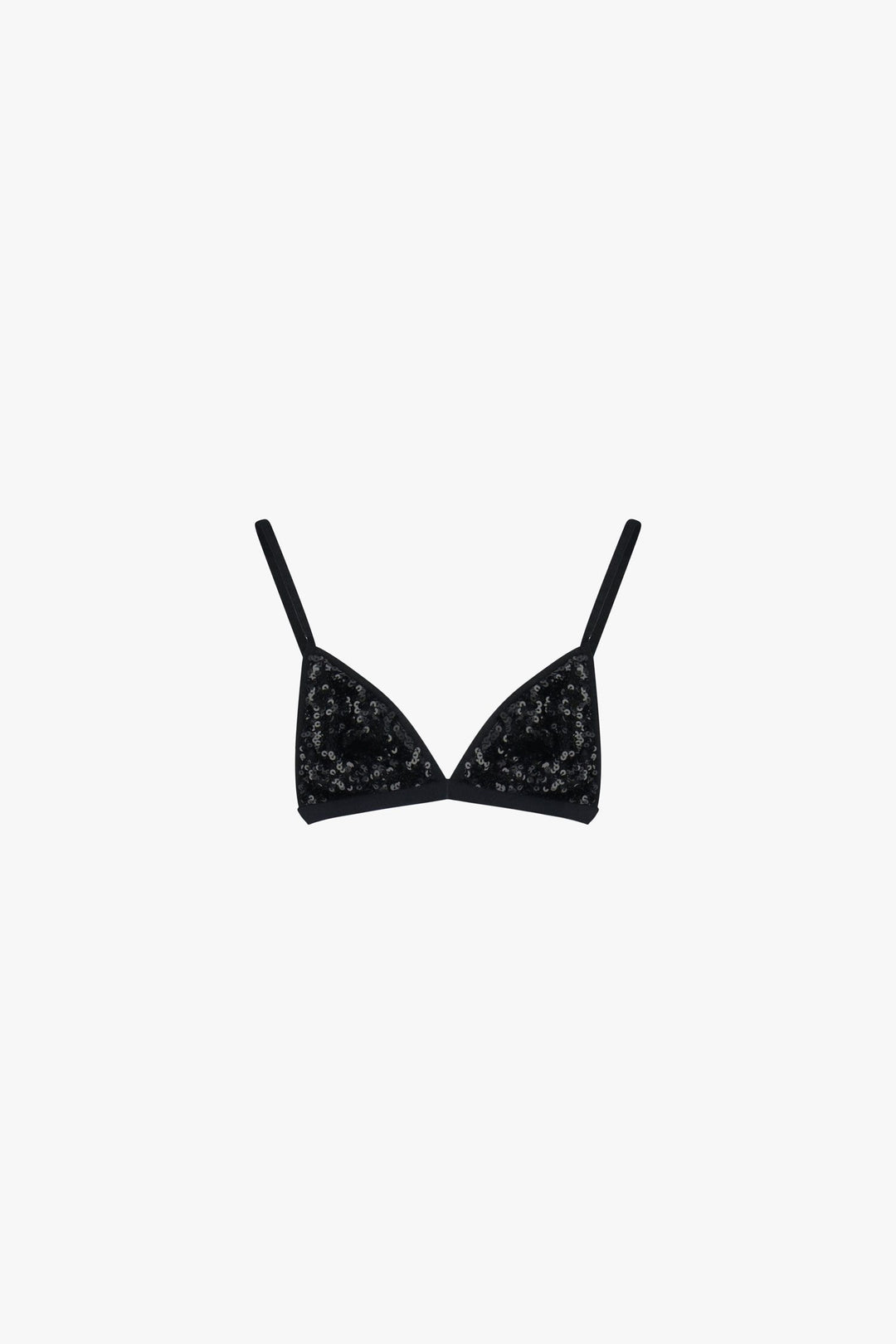 TOP DE LANTEJOULAS PRETO IMPERIAL