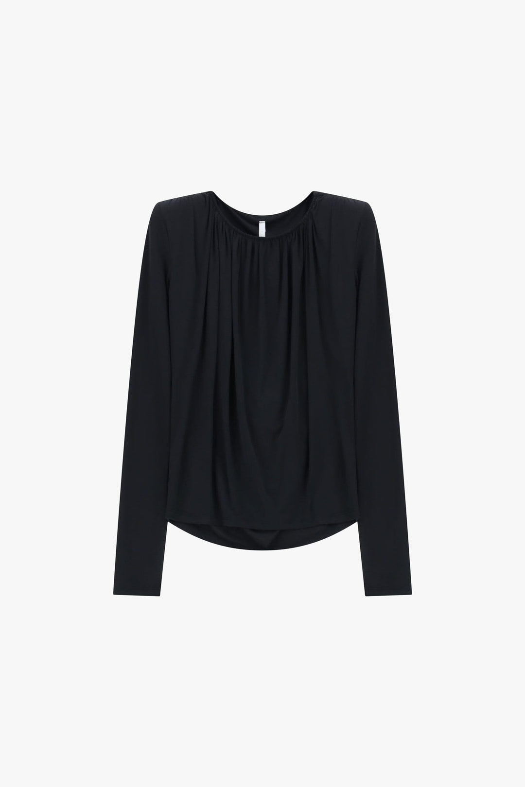 CAMISOLA PRETA DRAPEADA IMPERIAL