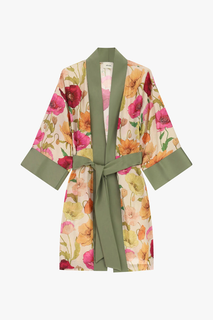 CASACO FLORAL MULTICOLOR DIXIE