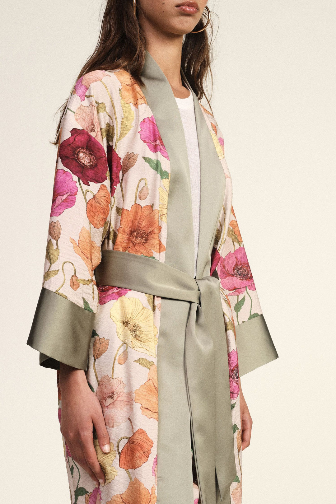 CASACO FLORAL MULTICOLOR DIXIE