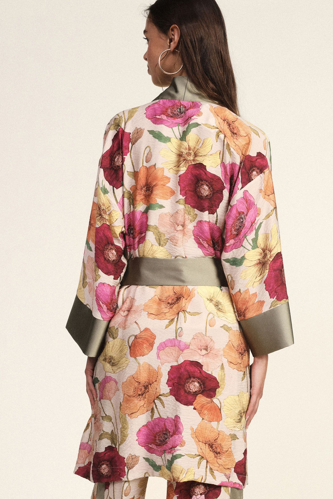 CASACO FLORAL MULTICOLOR DIXIE