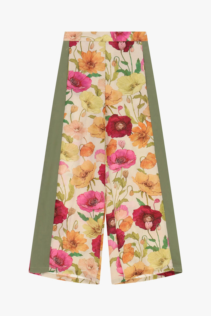 CALÇA FLORAL MULTICOLOR DIXIE