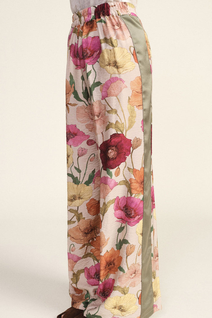 CALÇA FLORAL MULTICOLOR DIXIE