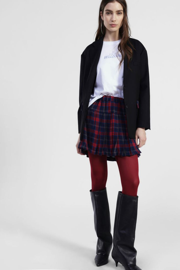 BLAZER PRETO COM DETALHES XADREZ DIXIE