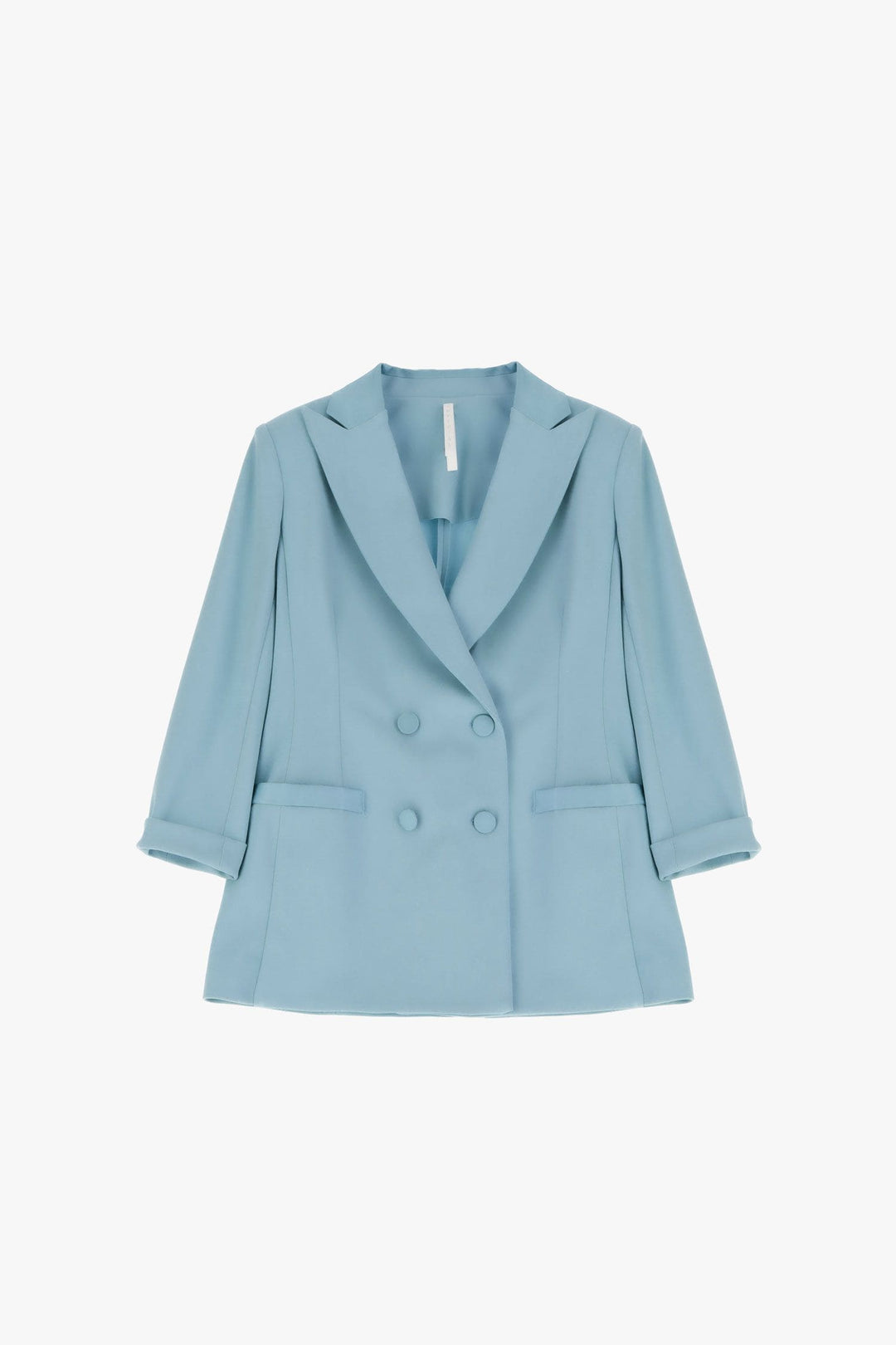 BLAZER AZUL CIANO COM BOTÕES FORRADOS IMPERIAL