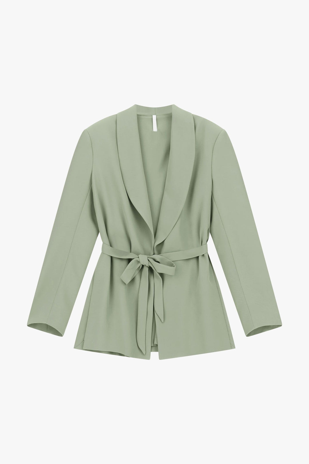 Blazer verde com cinto Imperial | Ponto Chic