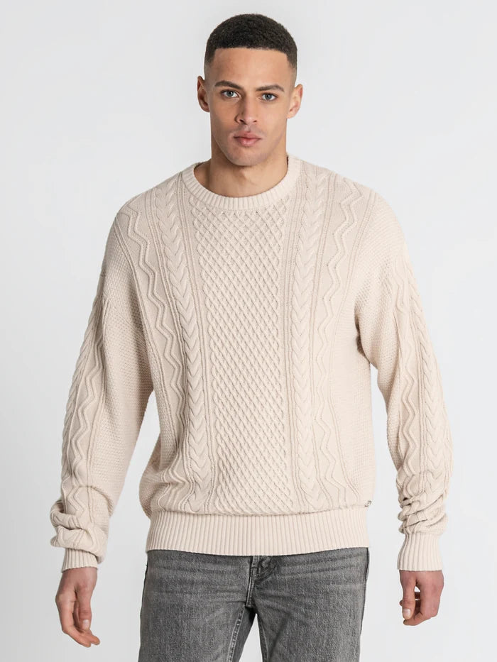 CAMISOLA BEGE DE MALHA PONTO CHIC