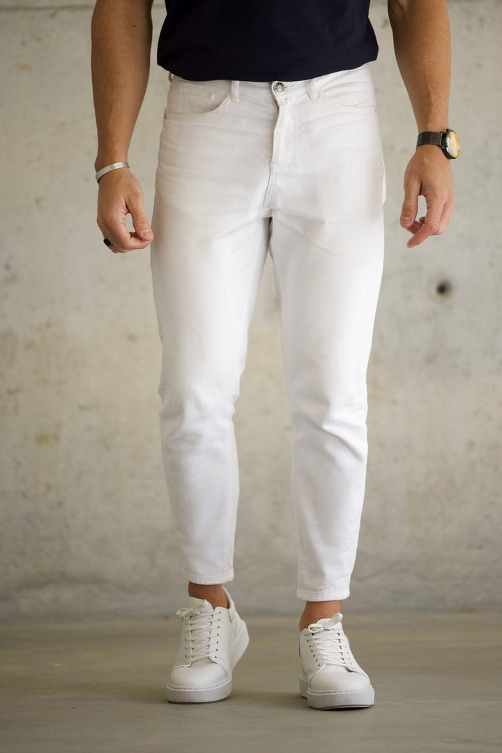 CALÇAS DE GANGA BRANCAS SKINNY IC WEAR