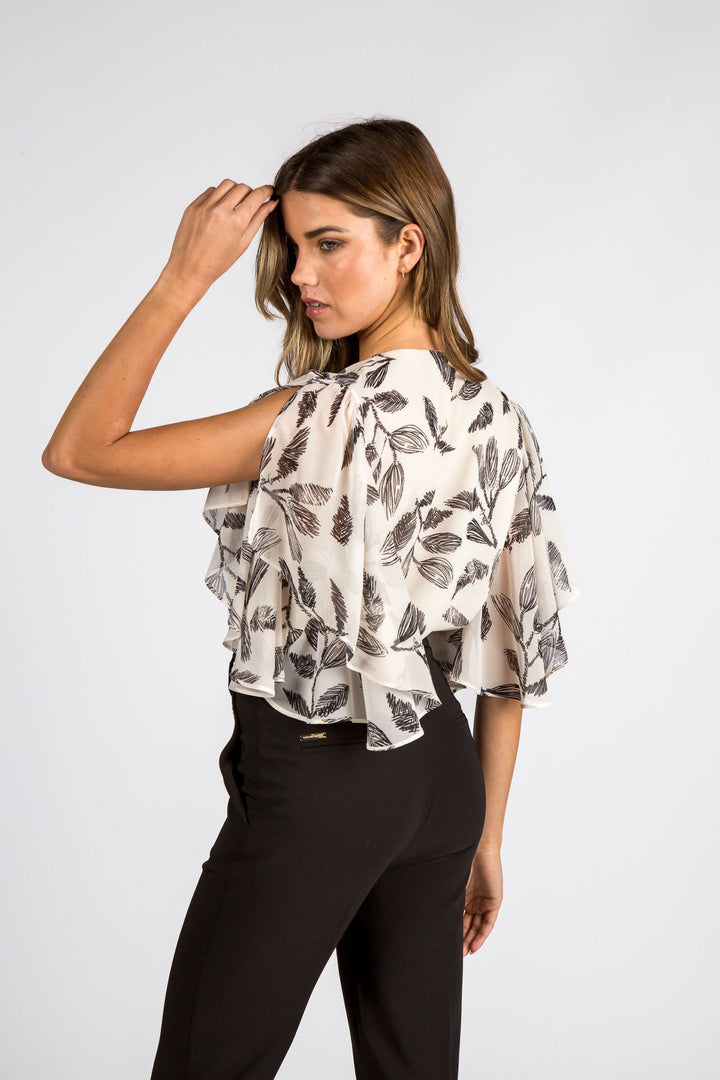 BODY ESTAMPA PRETA SILVINA CAMPOS