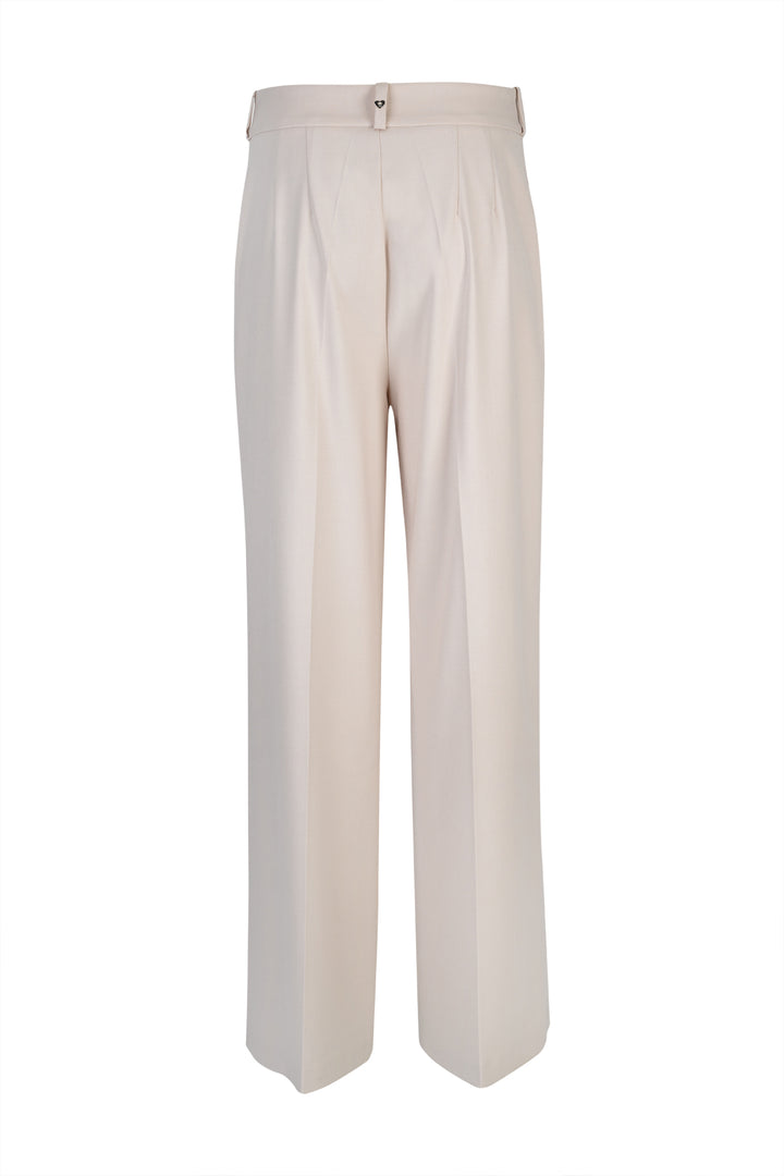 CALÇA PANTALONA BEGE SILVINA CAMPOS