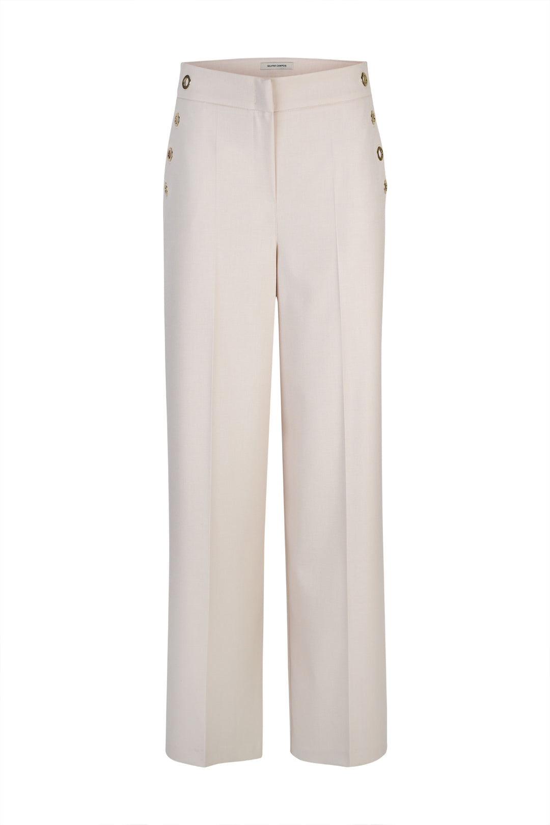 CALÇA PANTALONA BEGE SILVINA CAMPOS