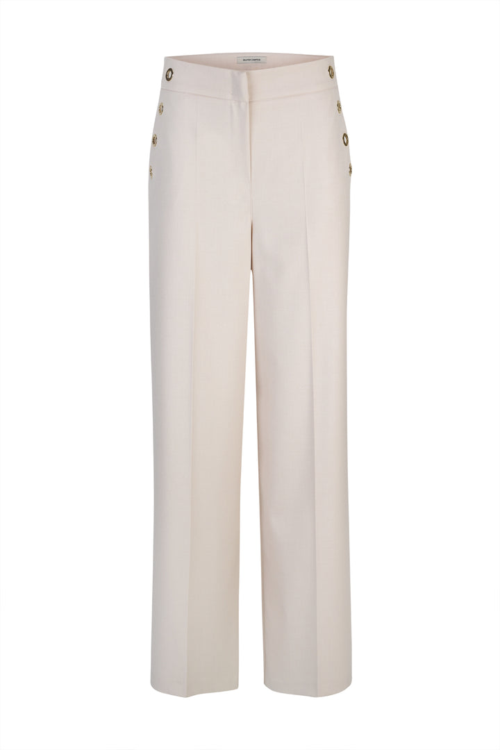CALÇA PANTALONA BEGE SILVINA CAMPOS