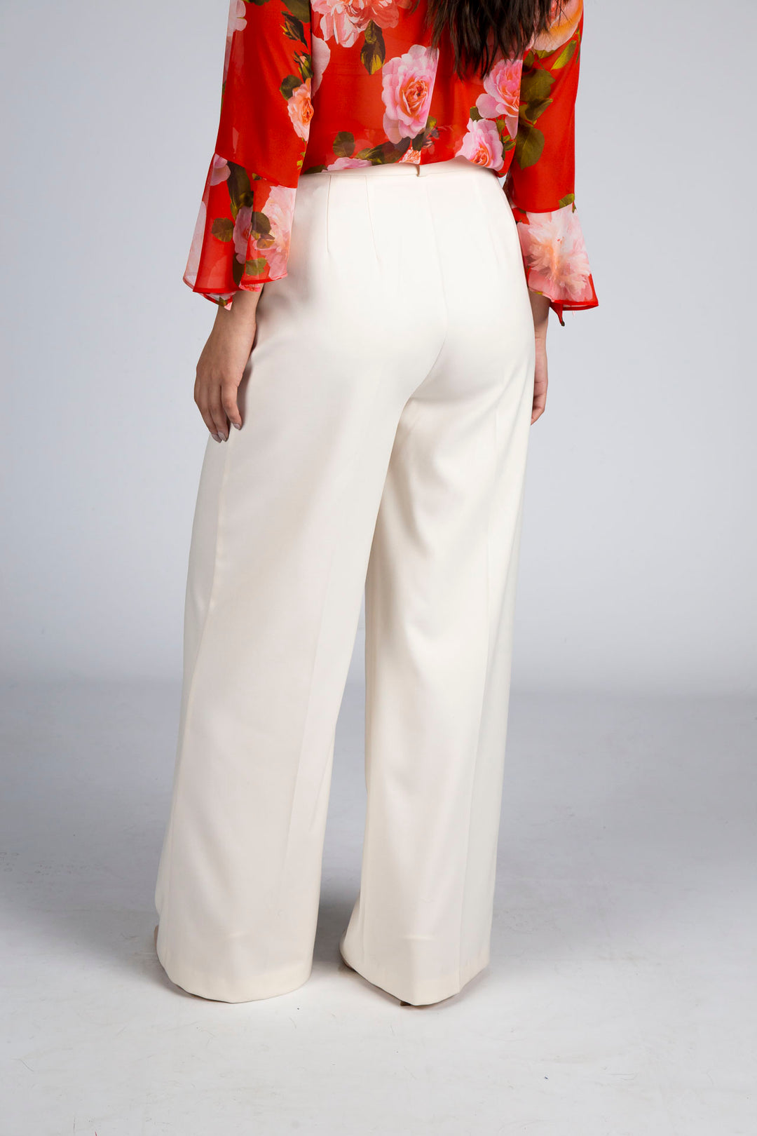 CALÇA PANTALONA BEGE SILVINA CAMPOS