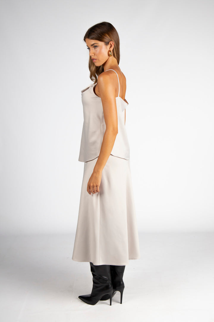TOP CREME ACETINADO SILVINA CAMPOS