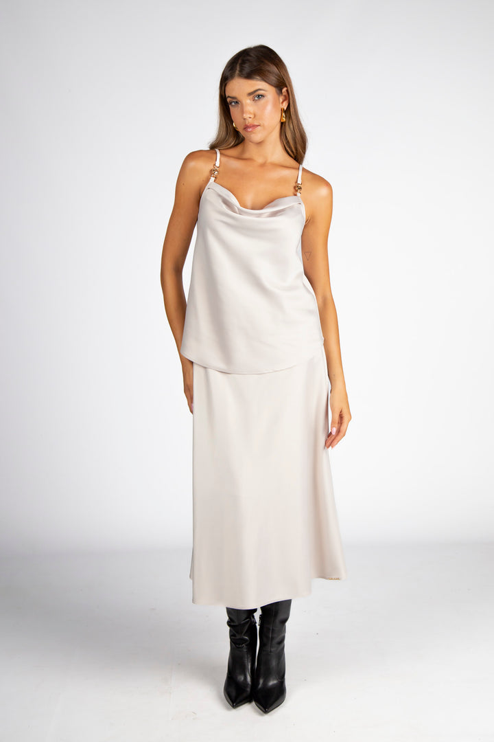 TOP CREME ACETINADO SILVINA CAMPOS