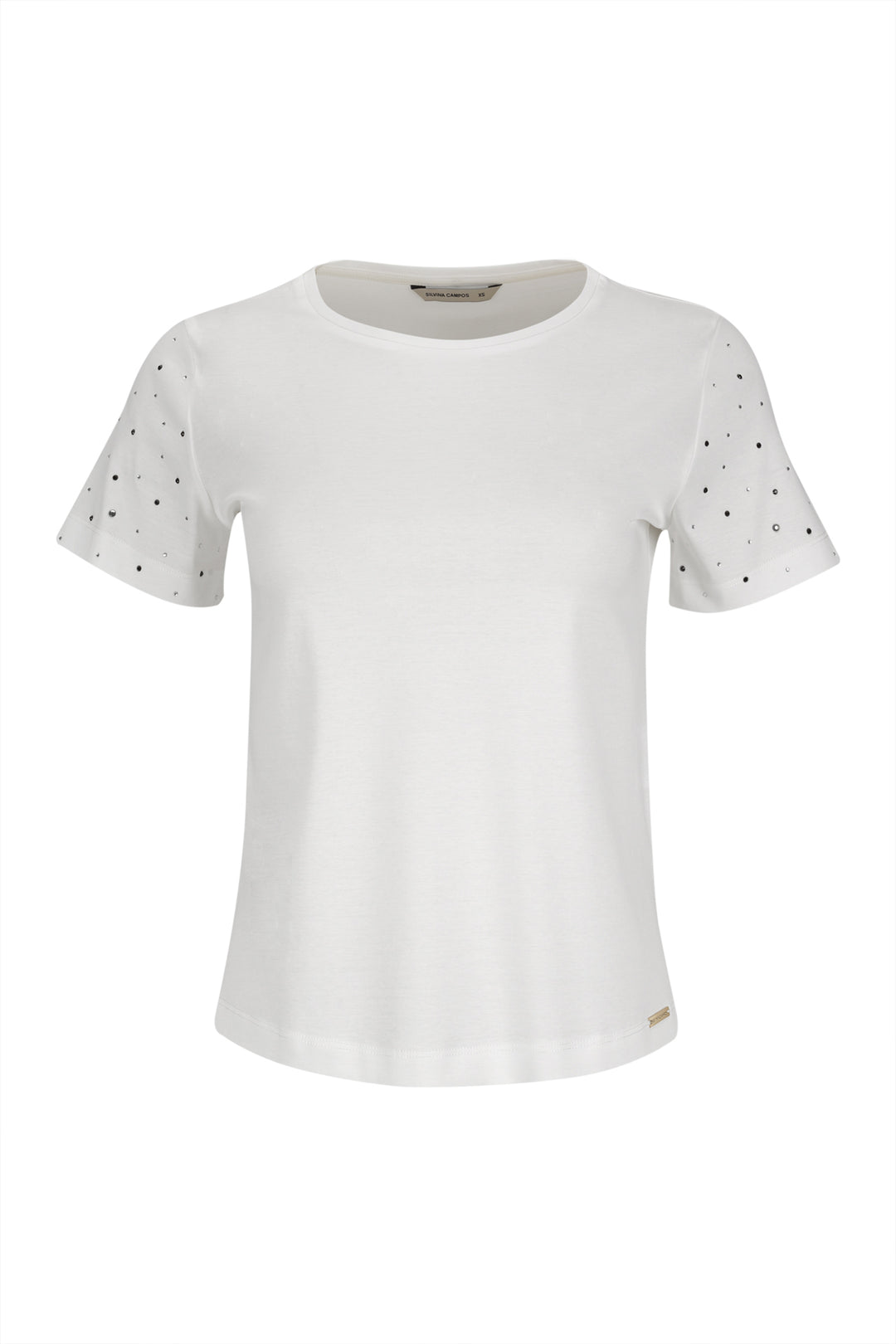 T-SHIRT BRANCA SILVINA CAMPOS