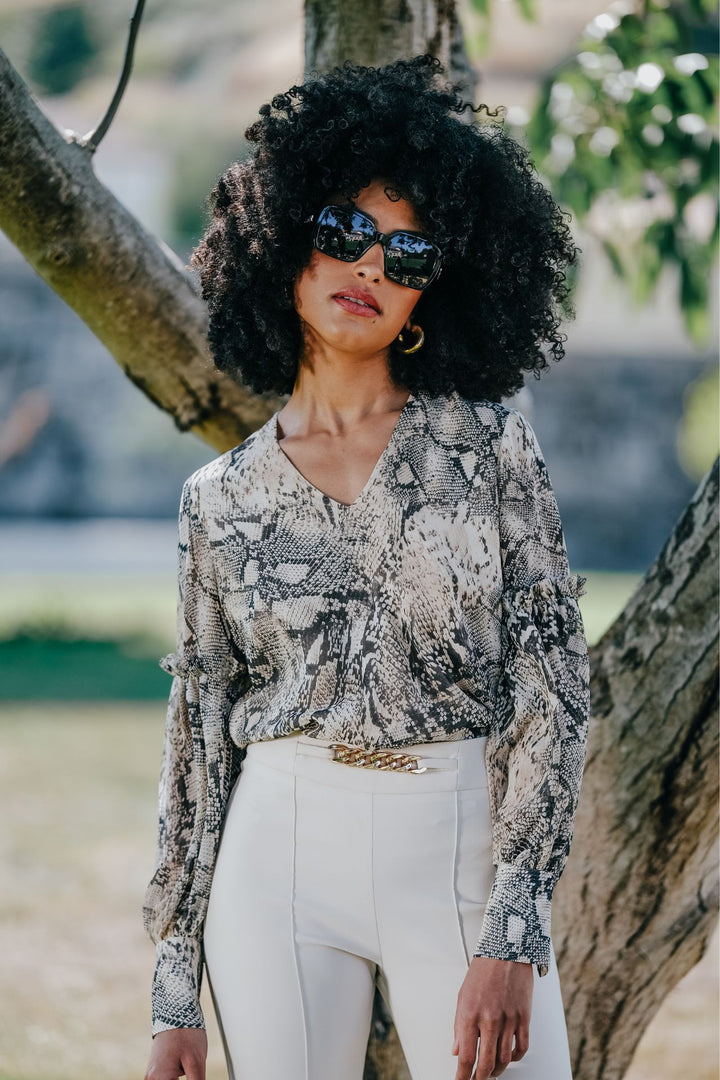 BLUSA ANIMAL PRINT SILVINA CAMPOS