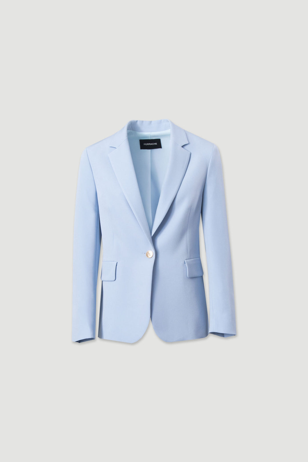 BLAZER AZUL CLARO CLÁSSICO COM BOTÕES DOURADOS FERRACHE