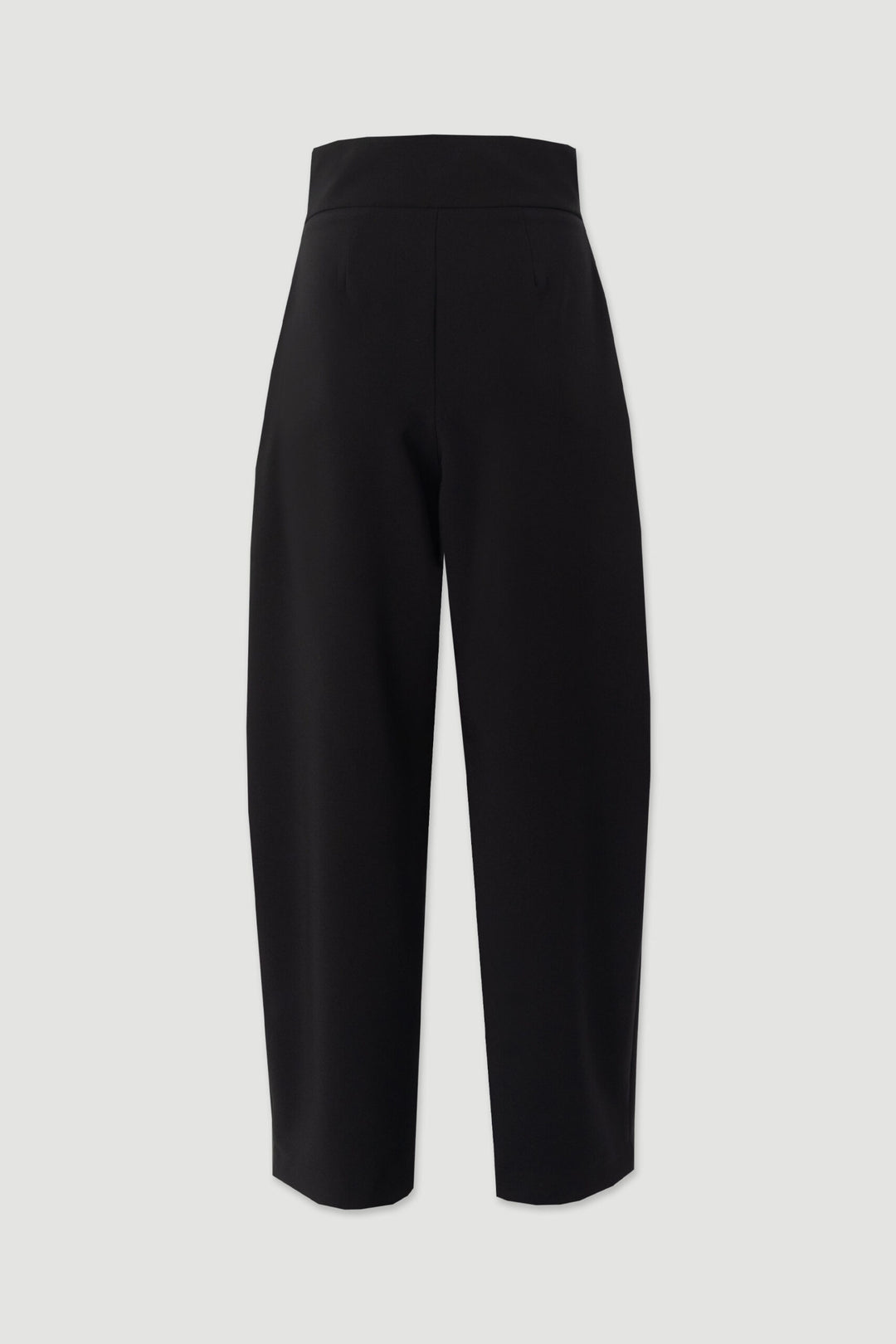 CALÇA PRETA CINTURA SUBIDA COM PREGA FERRACHE