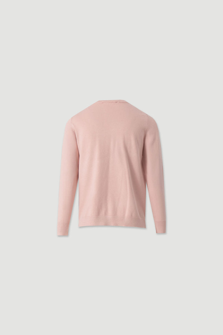 CAMISOLA DE MALHA ROSA COM CORRENTE DOURADA FERRACHE