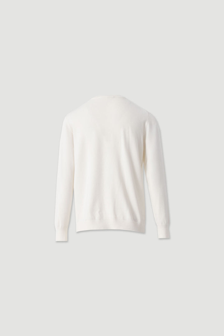 CAMISOLA DE MALHA BRANCA COM CORRENTE DOURADA FERRACHE