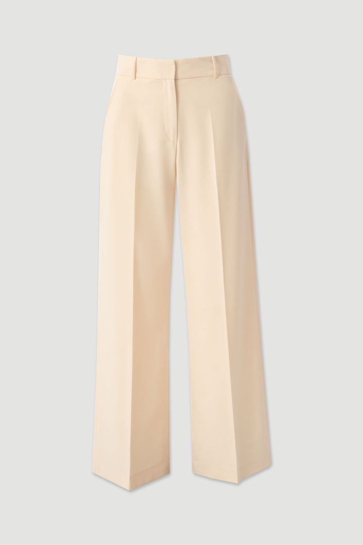 CALÇA DE ALFAIATARIA AMARELO CLARO FERRACHE