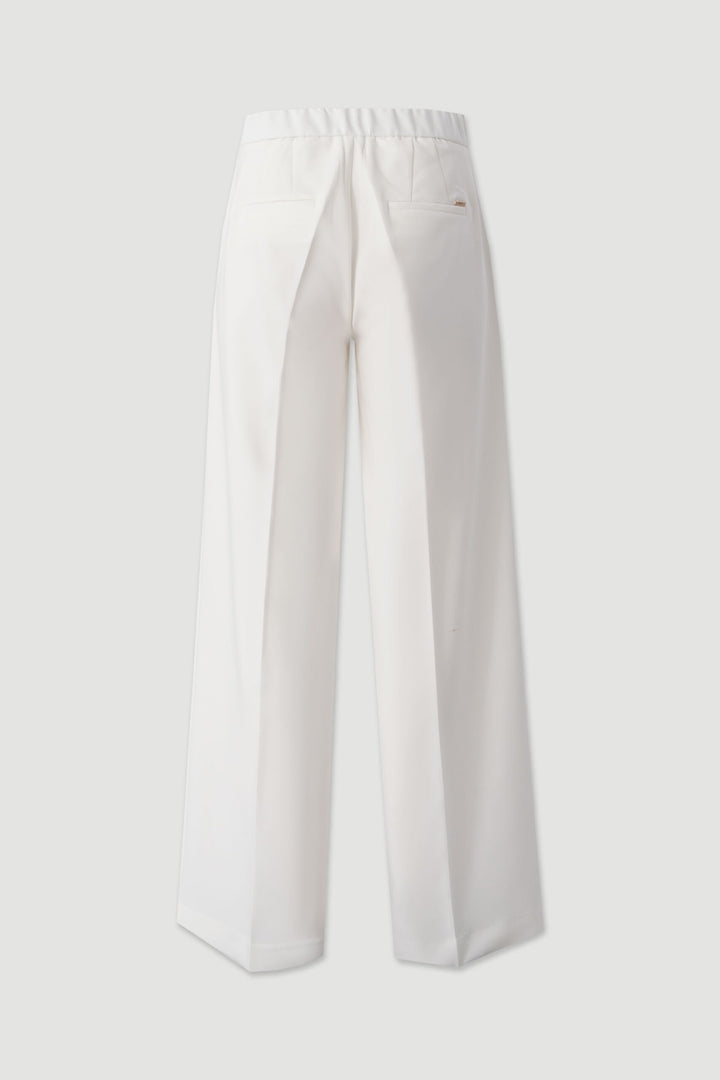 CALÇA BRANCA WIDE LEG FLUÍDA FERRACHE