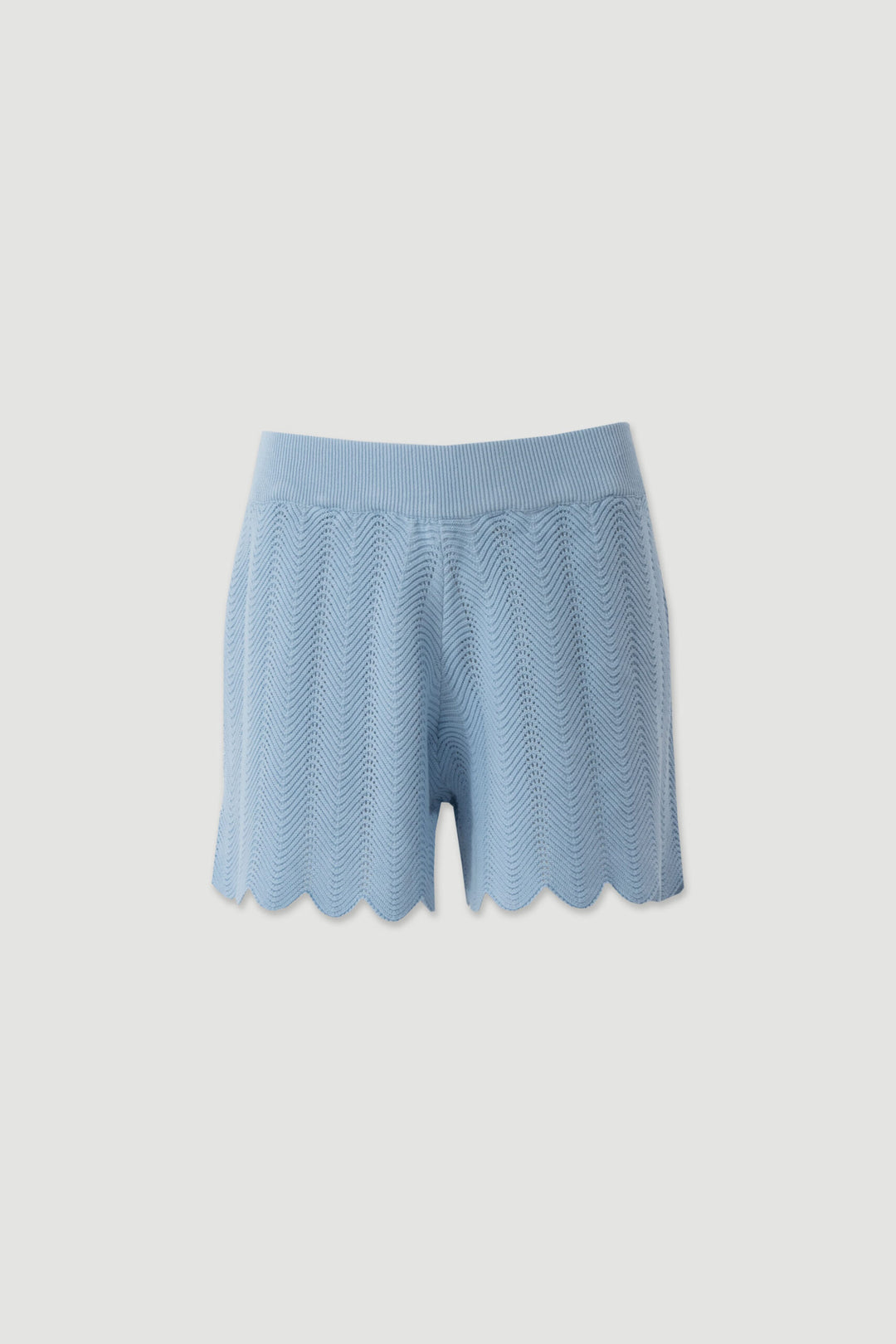 CALÇÃO DE MALHA TEXTURADA AZUL FERRACHE
