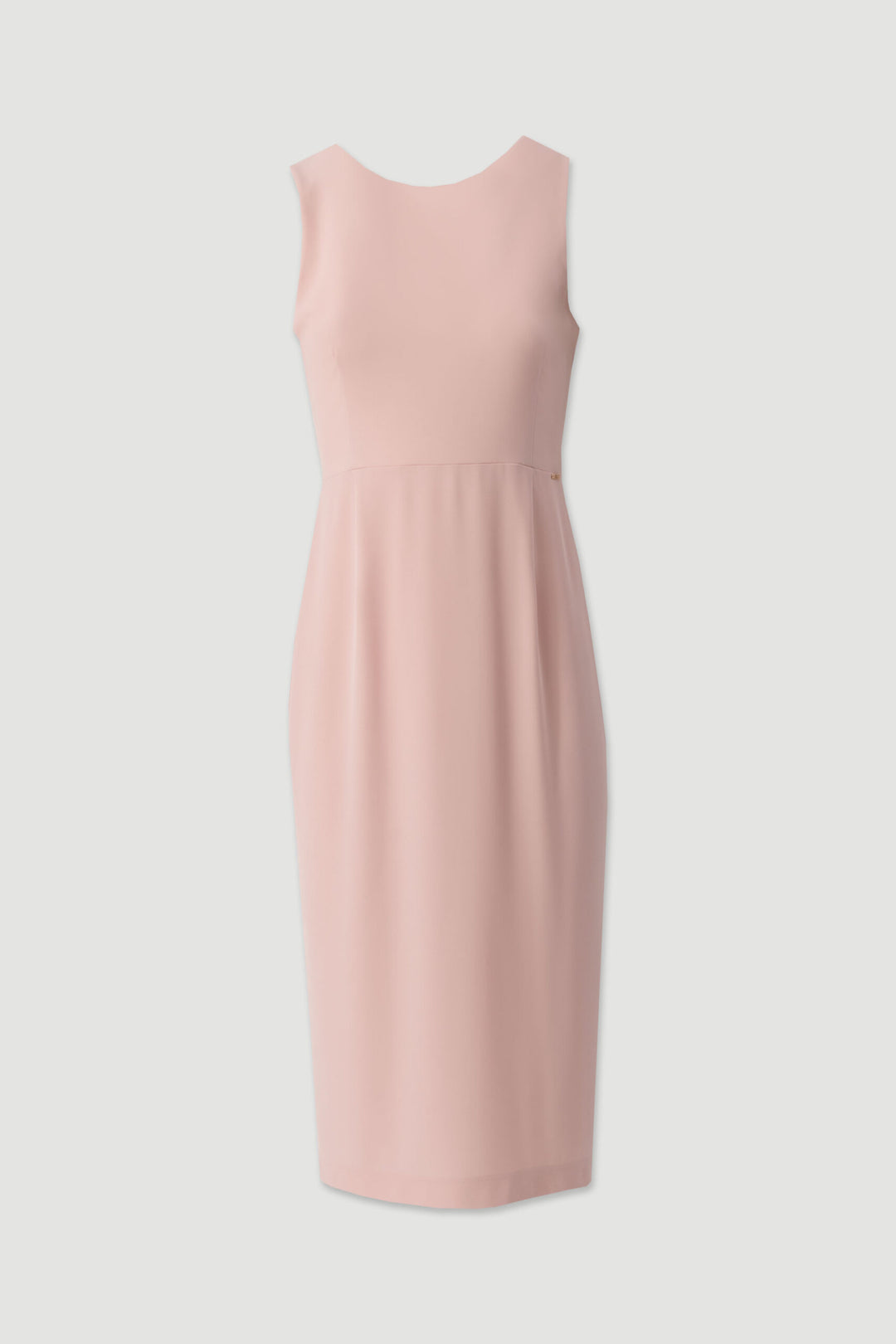 VESTIDO MIDI ROSA COM DECOTE NAS COSTAS FERRACHE