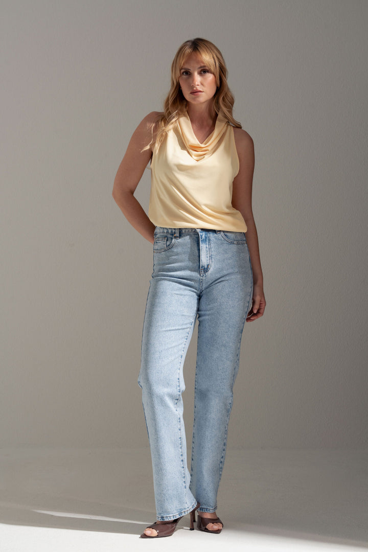 CALÇA JEANS STRAIGHT FERRACHE