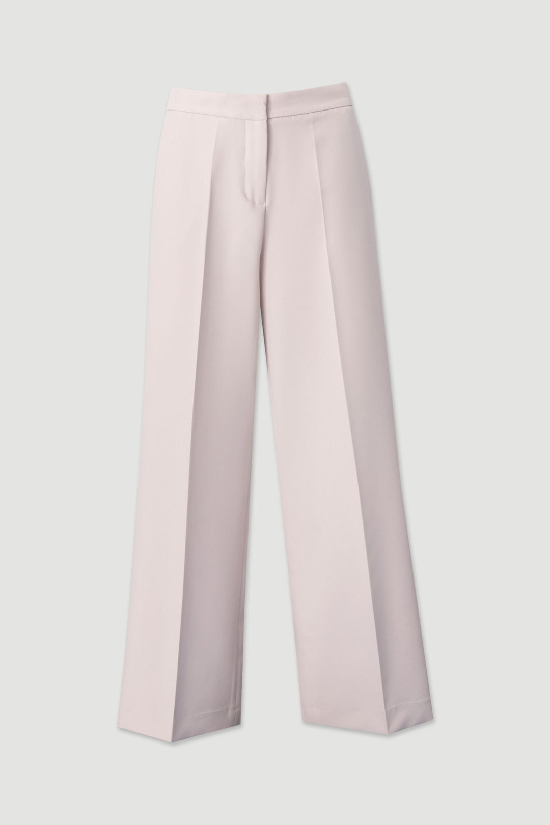 CALÇA CLÁSSICA BEGE WIDE LEG FERRACHE