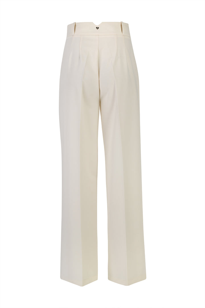 CALÇA PÉROLA COM BOTÕES SILVINA CAMPOS