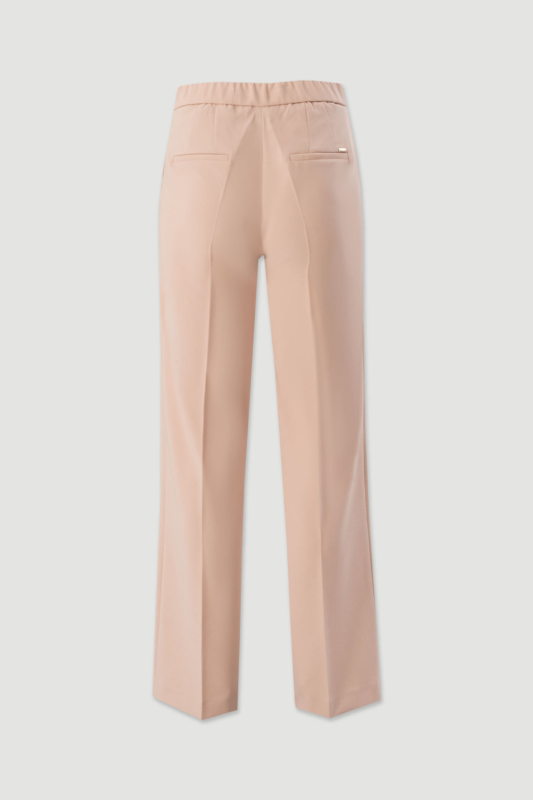 CALÇA BEGE COM ELÁSTICO FERRACHE