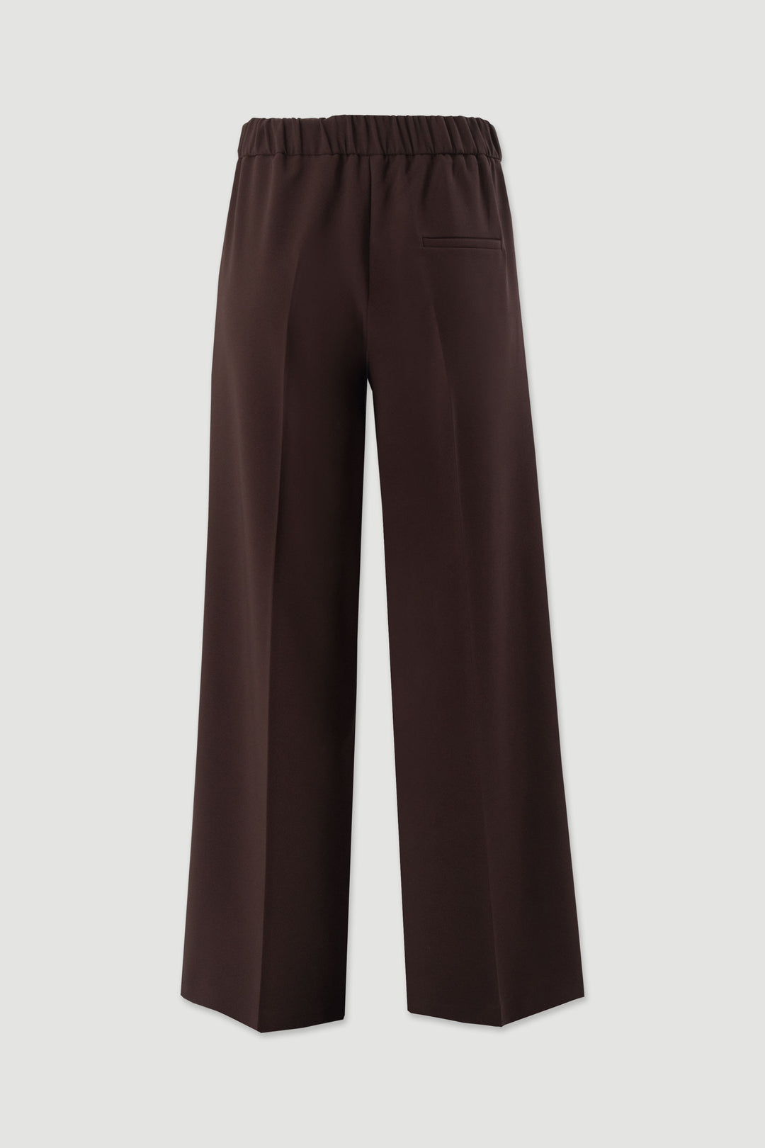 CALÇA PRETA WIDE LEG COM DETALHES METÁLICOS FERRACHE