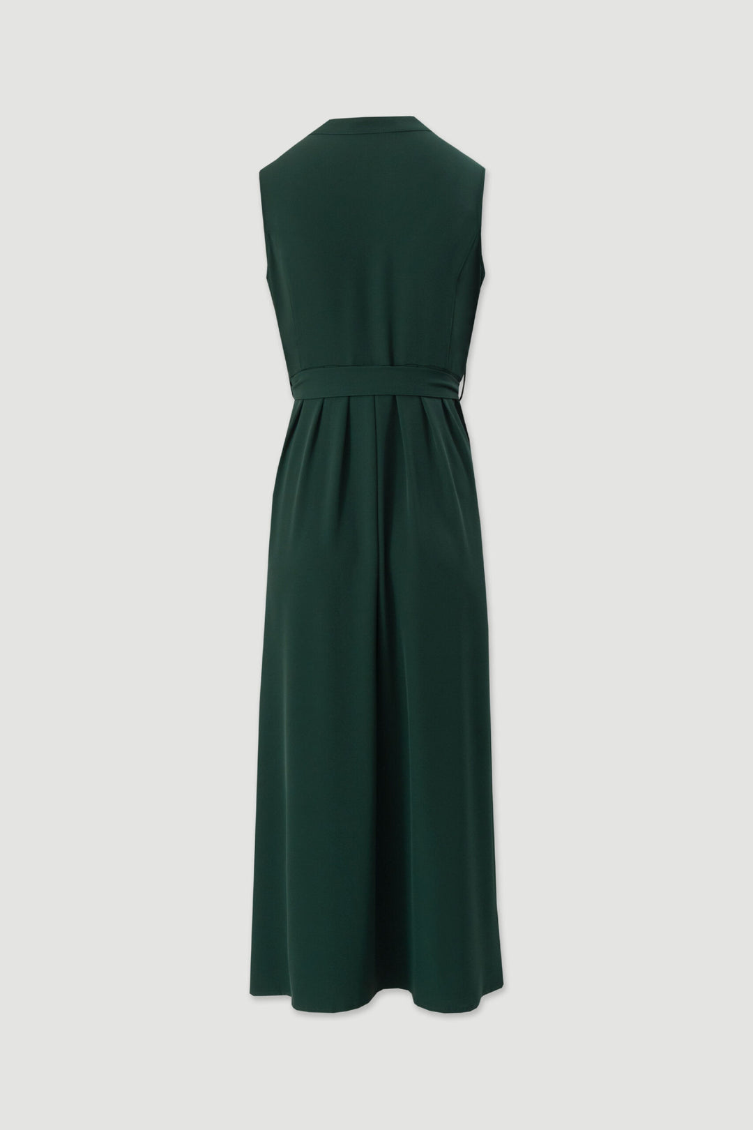 VESTIDO VERDE COMPRIDO COM CINTO FERRACHE