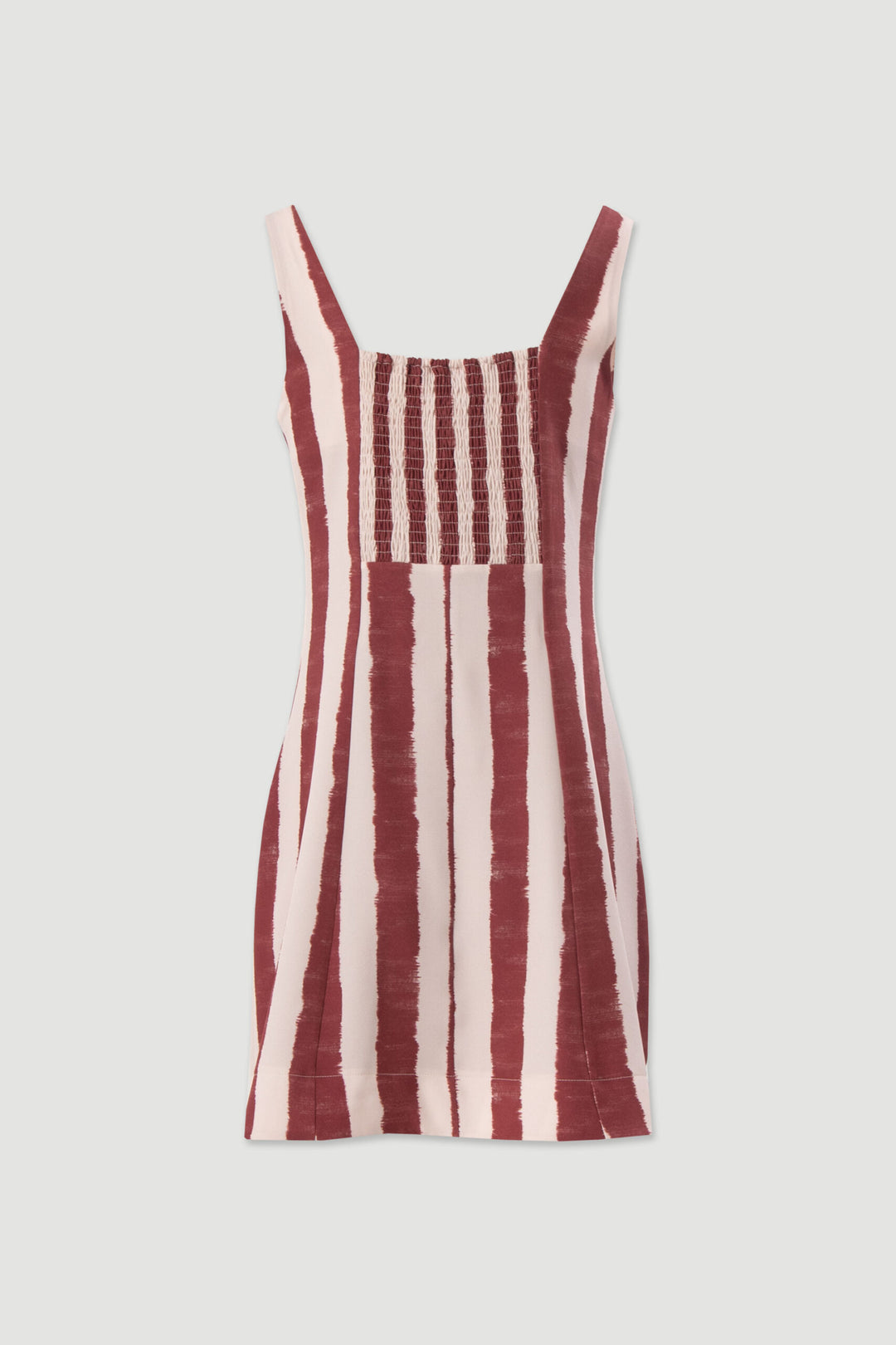 VESTIDO CURTO BORDO AS RISCAS FERRACHE